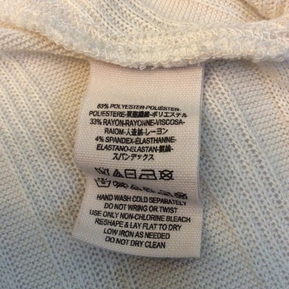 WeThe Free Cream Turtleneck LS Sweater Dress L - Picture 11 of 16
